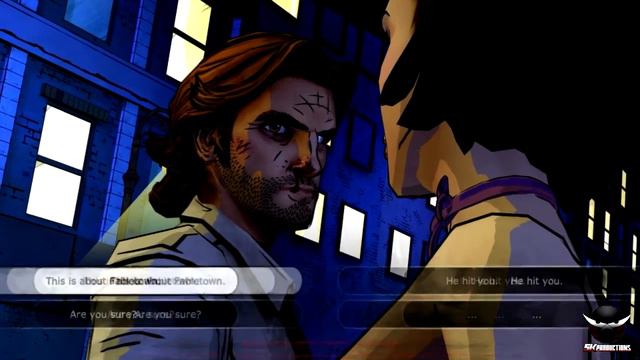 Sk productions - The Wolf Among Us EP2 smoke and mirrors Review смотреть онлайн