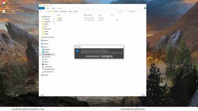 How to Reset Maya to Factory Settings смотреть онлайн