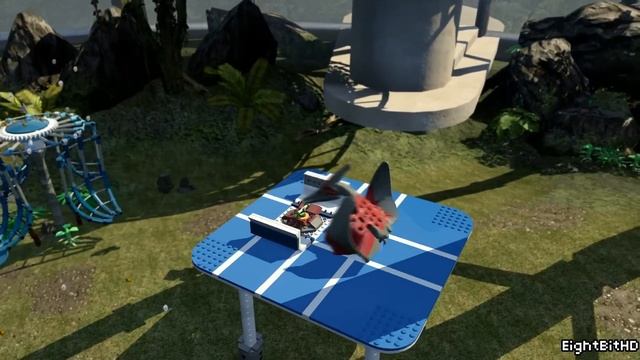 LEGO Jurassic World - Pteranodon Gameplay (Fly Dinosaurs) смотреть онлайн
