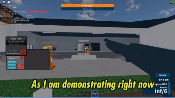 ROBLOX BUILD SCRIPT TROLLING! | OP Prison Life GUI