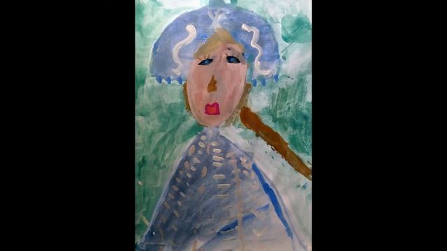 Морозы и снегурки. Рисунки деток 5-7 лет. смотреть онлайн
