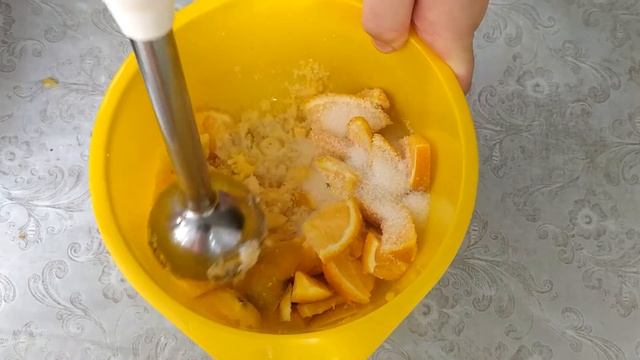 Лимонад из 1 лимона и 1 апельсина