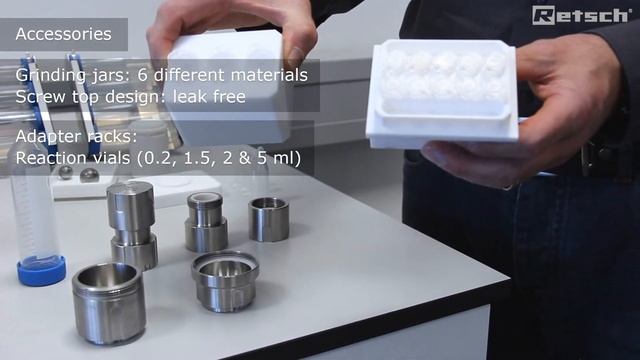 Mixer Mill MM 400 - Introduction #RETSCH  #mixermill #laboratoryinstruments
