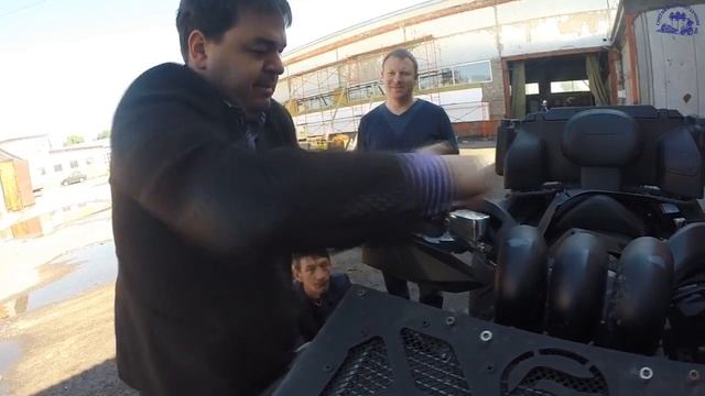 Установка расширителей на CF MOTO X8 смотреть онлайн