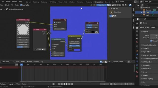 Blender. Display mode/Режим отображения. смотреть онлайн