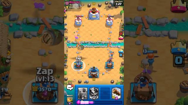 [Suami] Double Royal Giant Madness! Mid Ladder F2P Clash Royale смотреть онлайн