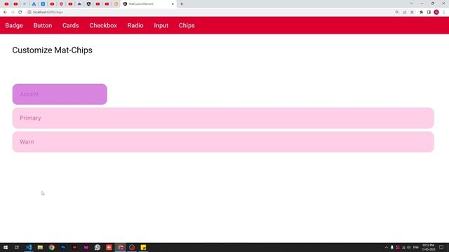 15) Mat Stacked Chips Customize in Angular 15 смотреть онлайн