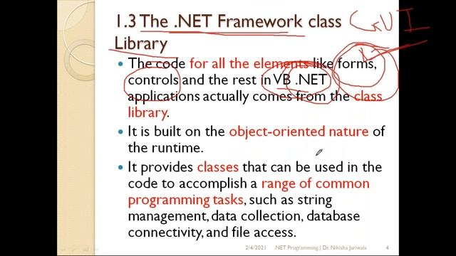 VB.NET Lecture 02(Part 1) - The .NET Framework Class Library | FCL | BCL | Namespaces | Hindi смотреть онлайн