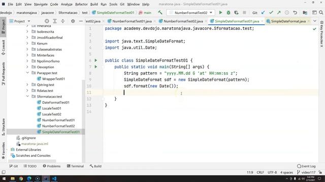 118 - Classes Utilitárias - SimpleDateFormat смотреть онлайн