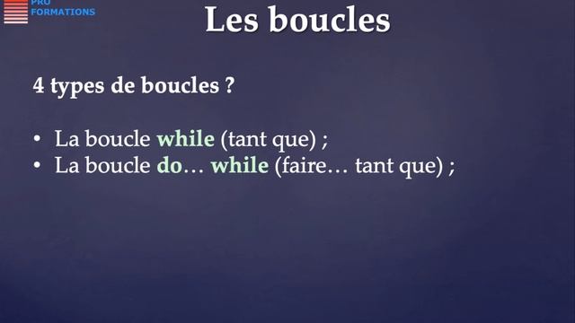 Introduction aux boucles en PHP (session 8) смотреть онлайн