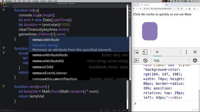 55 Modern JavaScript 22 010 Interactive Dynamic Element смотреть онлайн