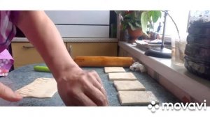 Сладкая выпечка из слоёного дрожжевого теста.  Вкусно и быстро  .