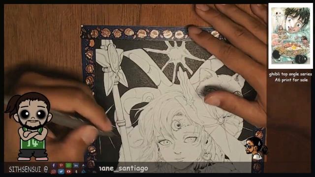 dark sailor mercury drawing process смотреть онлайн