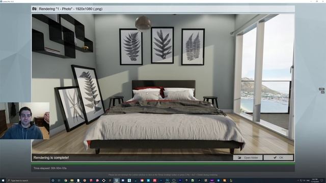 Complete INTERIOR SCENE in LUMION!! Tutorial With Commentary! смотреть онлайн