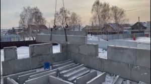 Строим дом из Крупных пеноблоков (Мегаблоков). Дополнение.