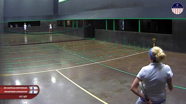 2016 U.S Mixed Doubles - Livingston/Swantner vs. Heffernan/de Casteja смотреть онлайн