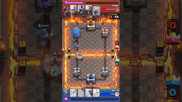 【Clash Royale】　Total Collapse Arena4 Balloon＆Hog Rider ② смотреть онлайн