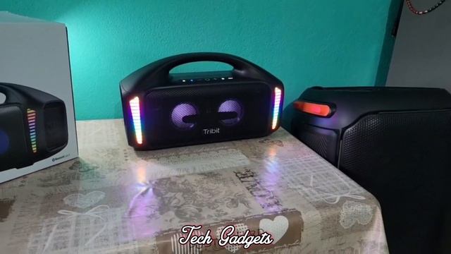 Tribit Stormbox Blast Bass Test Indoor!! смотреть онлайн