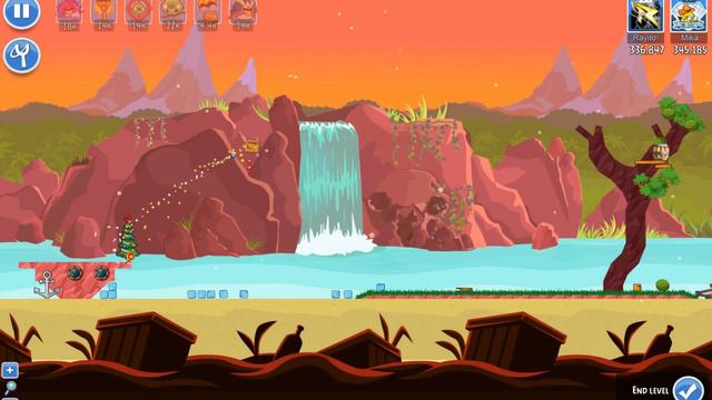 Angry Birds Friends Tournament All Levels Week 332-A PC Highscore POWER-UP walkthrough смотреть онлайн