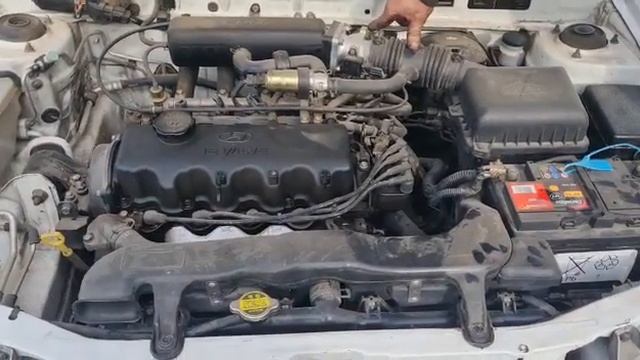 Motor para su venta HYUNDAI ACCENT X3 1.3i 12 v G4EH Vehículo 23882 DESGUACE OZAEZ смотреть онлайн