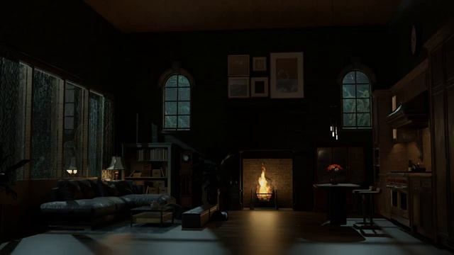 24 Hours Of Gentle Rain, Soft Thunder & Soothing Piano - Sleep & Relaxation Music