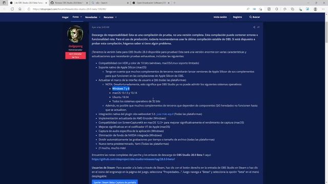 ✅YA DISPONIBLE✅ NUEVO OBS STUDIO 28 BETA смотреть онлайн