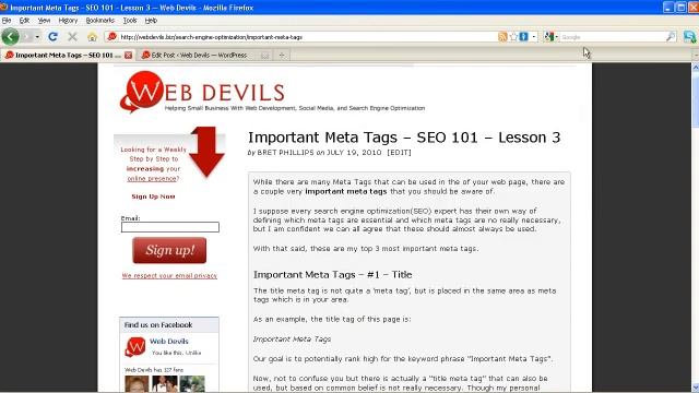 Important Meta Tags - SEO 101 - Lesson 3