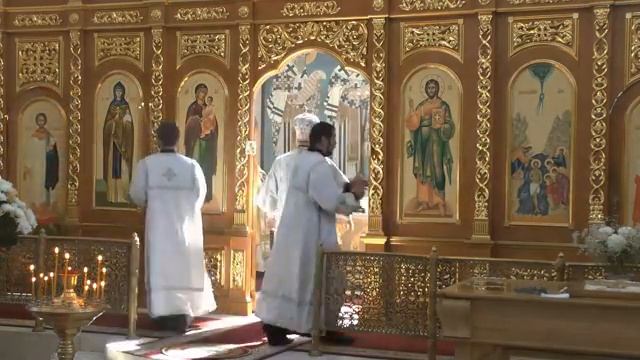 Божественная литургия в праздник Вознесения Господня смотреть онлайн