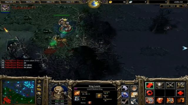 DOTA SKELETON KING VS LIFESTEALER + SVEN (GOOD GAME) смотреть онлайн