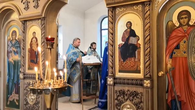 Престольный праздник Храма Всецарица, литургия 31.08.2019 смотреть онлайн