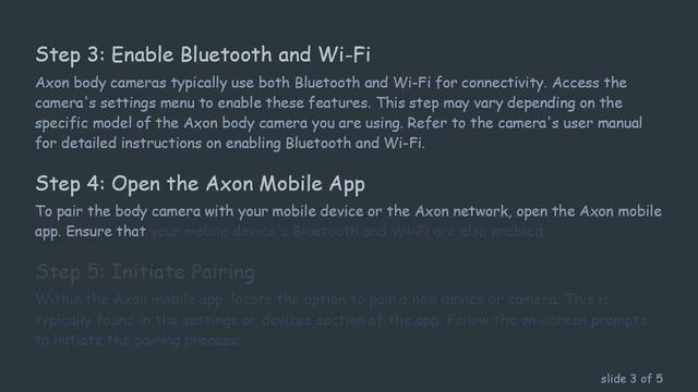 A Guide to Pairing Axon Body Cameras смотреть онлайн