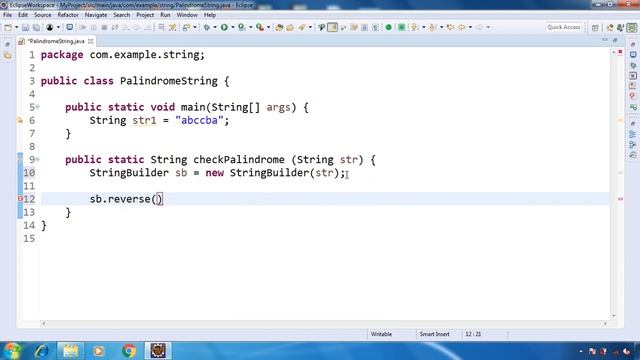 How To Check Palindrome String In Java ? смотреть онлайн