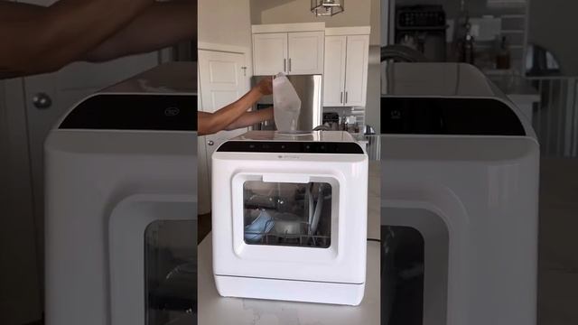 Amazon Home Finds | Mini Plus Dishwasher - Compact Table Top Dishwasher | Mini portable dishwasher смотреть онлайн