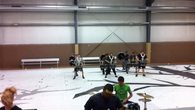 Firestone HS 2013 Indoor Drumline rehearsal - full run смотреть онлайн