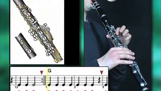 Ex004 How to Play Clarinet - Clarinet Lessons for Beginners смотреть онлайн