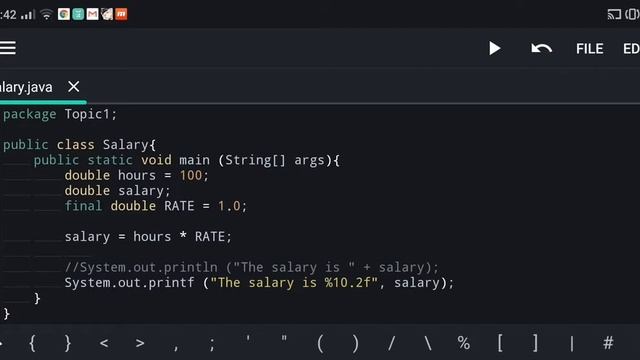 Java | Formatting Console Output смотреть онлайн