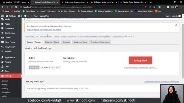 How to Backup & Restore your WP Website | Complete Certified WordPress Course for FREE | WP Class#2 смотреть онлайн