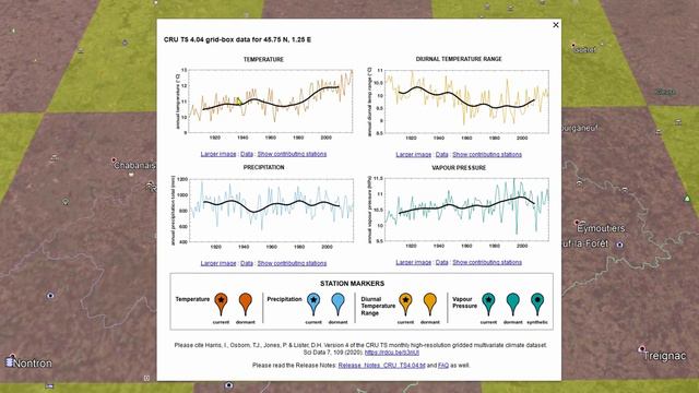 Download Global Temperature and Precipitation statistics using Google Earth смотреть онлайн