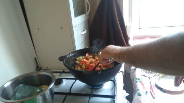"Соус - закуска" для шашлыка в казане. смотреть онлайн