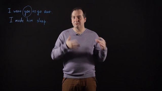 АНГЛИЙСКИЙ ЯЗЫК 8 класс: Complex object - сложное дополнение в английском языке смотреть онлайн