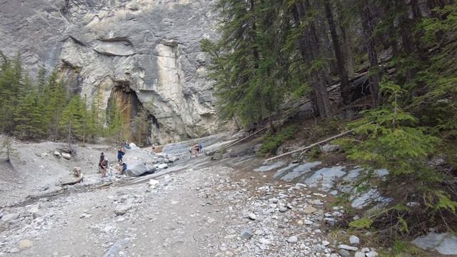 Grotto Canyon Hike Near Canmore, Alberta, Canada