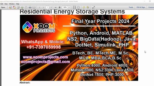 Design and Field Implementation of a Hierarchical Control Solution for Residential Energy Storage S смотреть онлайн