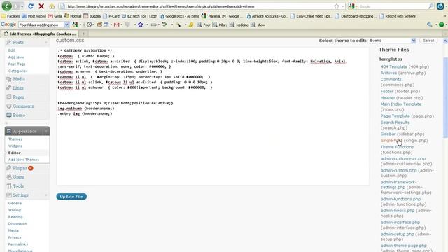 How to Edit a PHP file in Wordpress | Earn Money Blogging For Coaches смотреть онлайн