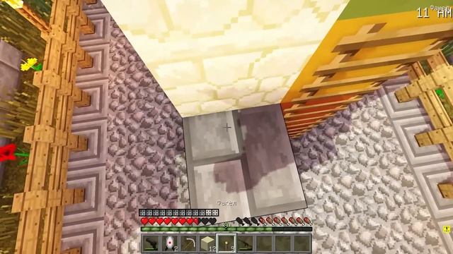 КАК СКРАФТИТЬ ЛАКИ БЛОКИ ? КАК ПОЛУЧИТЬ СЕКРЕТНЫЕ ПРЕДМЕТЫ В MINECRAFT Защита нуба смотреть онлайн