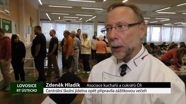 LOVOSICE: Centrální školní jídelna opět připravila zážitkovou večeři смотреть онлайн