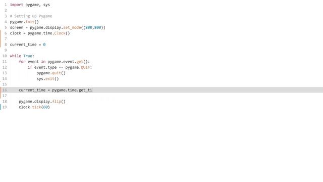 Python / Pygame Tutorial: Creating timers смотреть онлайн