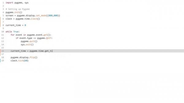 Python / Pygame Tutorial: Creating timers
