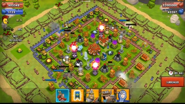 Greed For Glory Gameplay - Raiding Only Players With Highest Gold смотреть онлайн