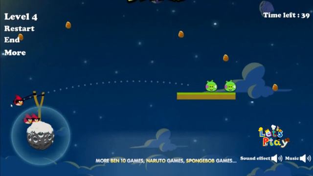 Angry birds space 2 Level 1-6 \ Злая птичка" смотреть онлайн