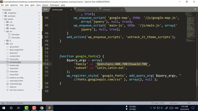 Wordpress Theme Development Part 7 in Bangla wp enqueue google fonts смотреть онлайн
